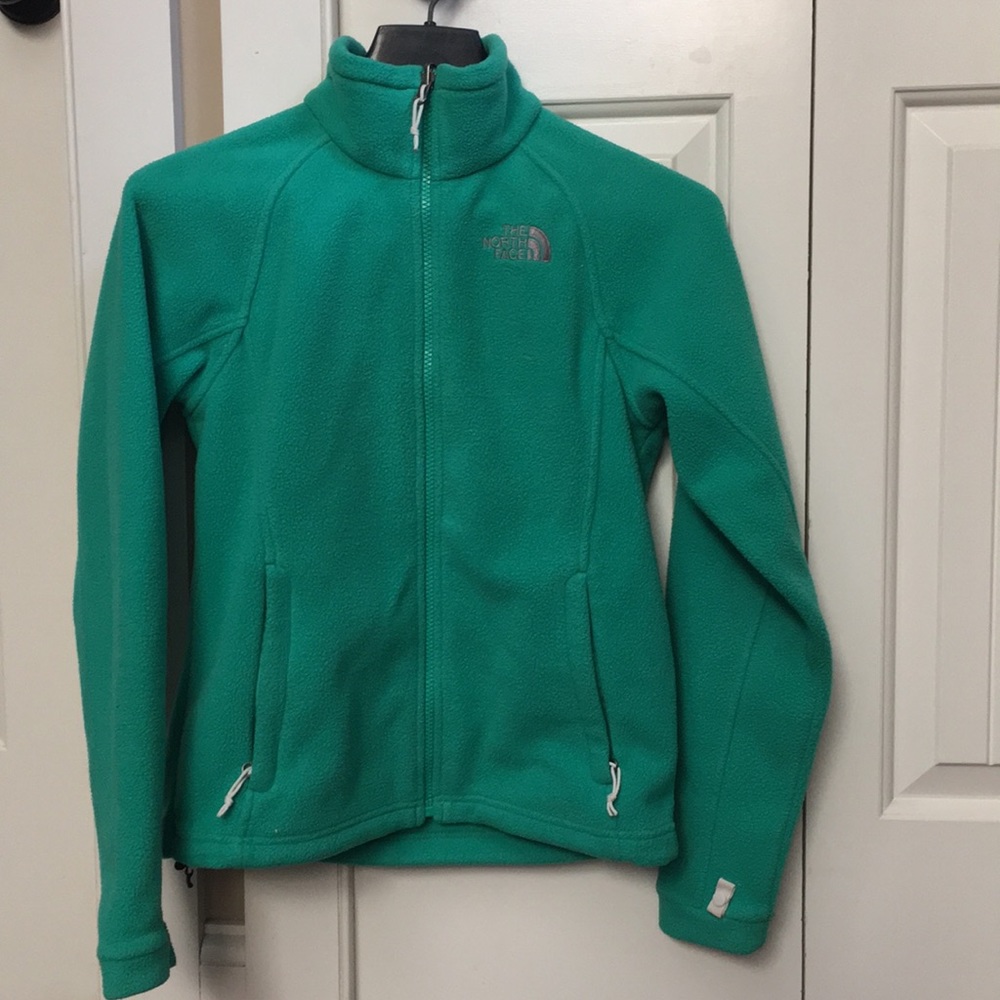 North Face fleece zip-up jacket